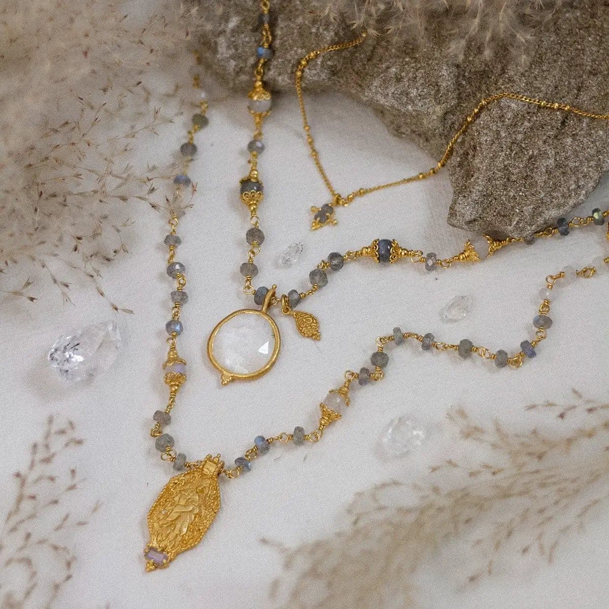 My Love Is Powerful Mala & Ever Evolving • Necklace Ananda Soul