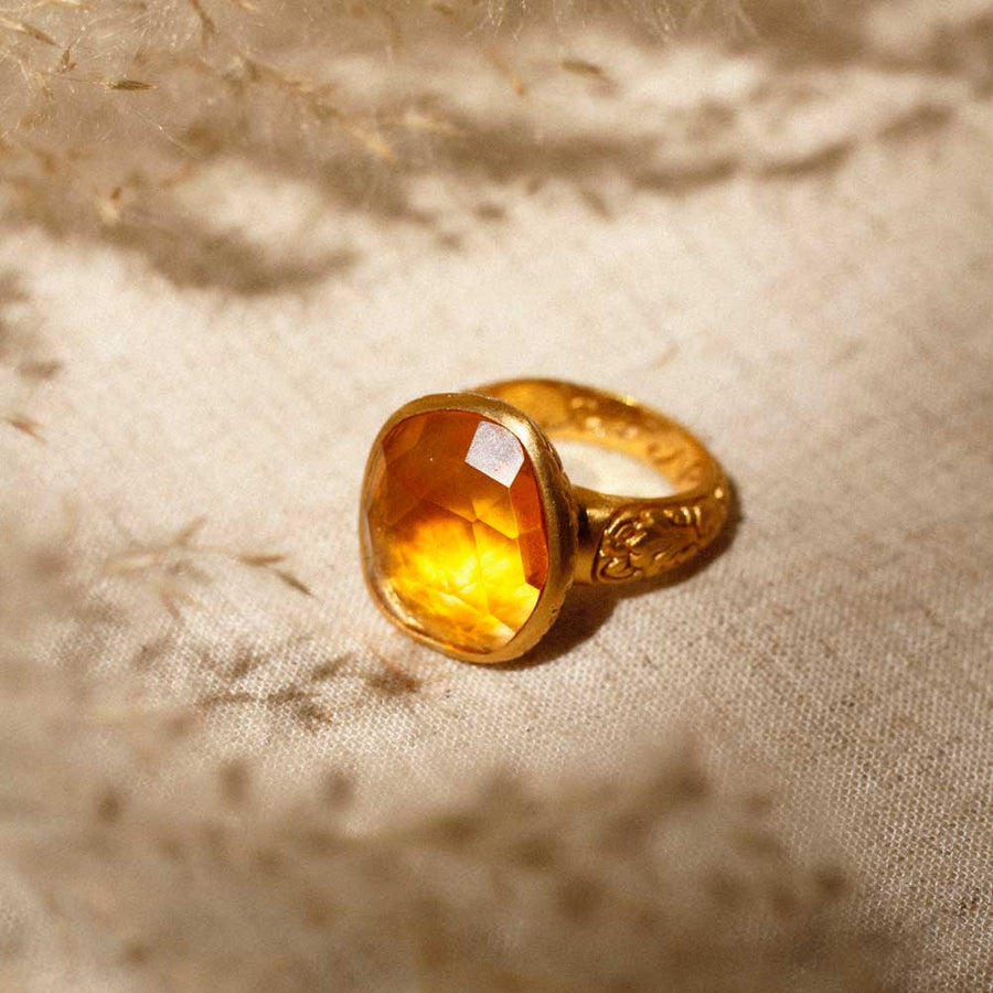 Truth of My Soul Ring • Citrine