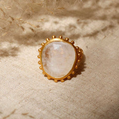 Wise Wild & Free Ring • Moonstone Ananda Soul