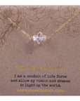 Marsha x Ananda Soul • You are Brilliant + Dare to Shine Necklace Set