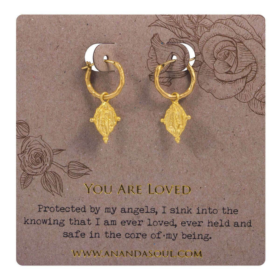You are loved earrings
